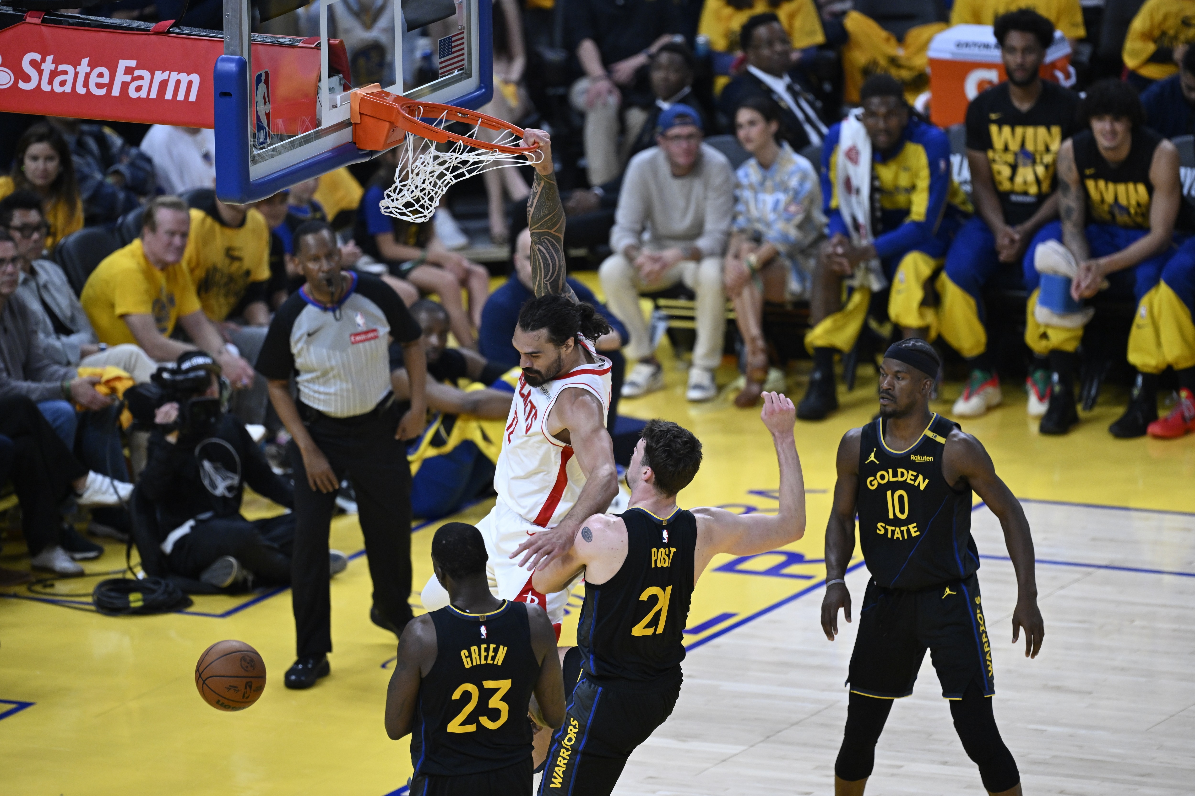 金州勇士训练开放日，加时末段临场应变引欢呼，NBA总决赛在即，更衣室氛围转暖的简单介绍